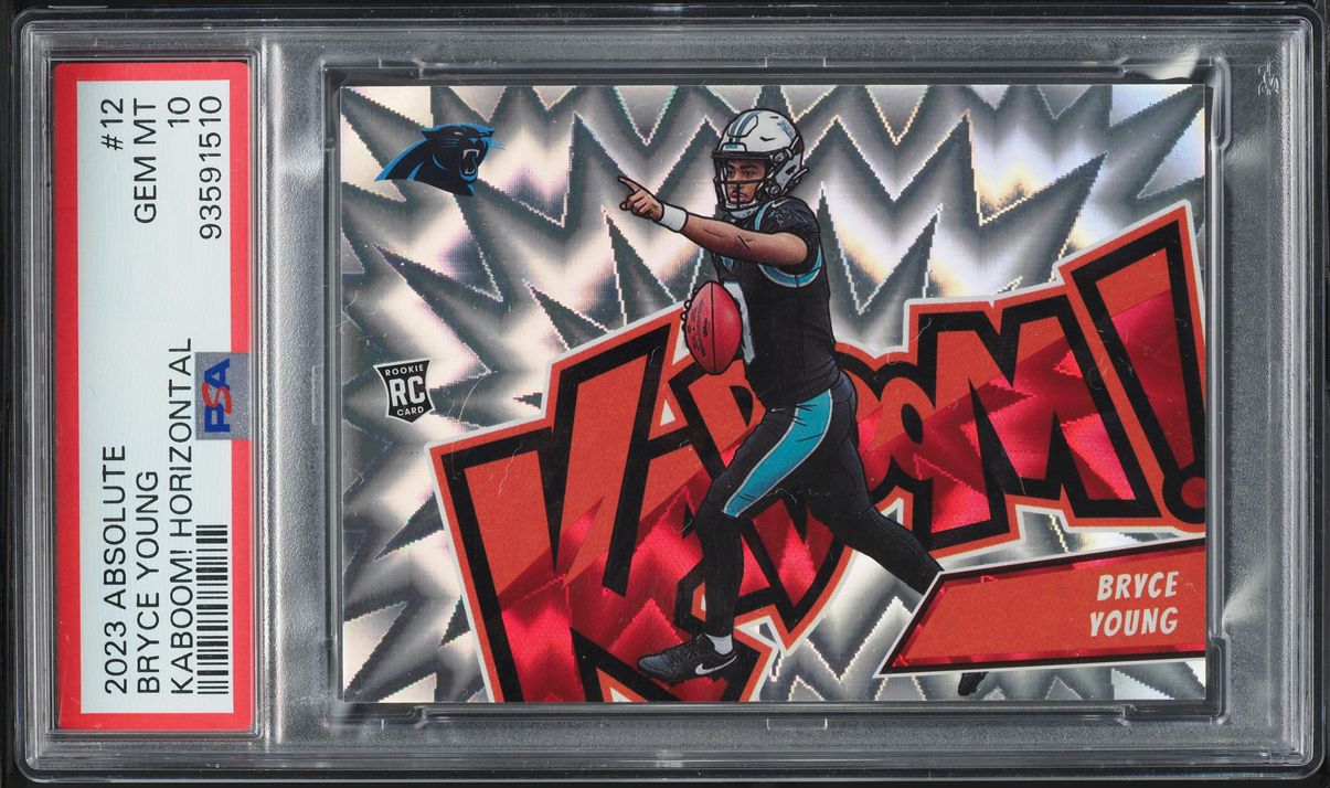 2023 Absolute Kaboom! Horizontal Bryce Young ROOKIE #12 PSA 10 GEM MINT