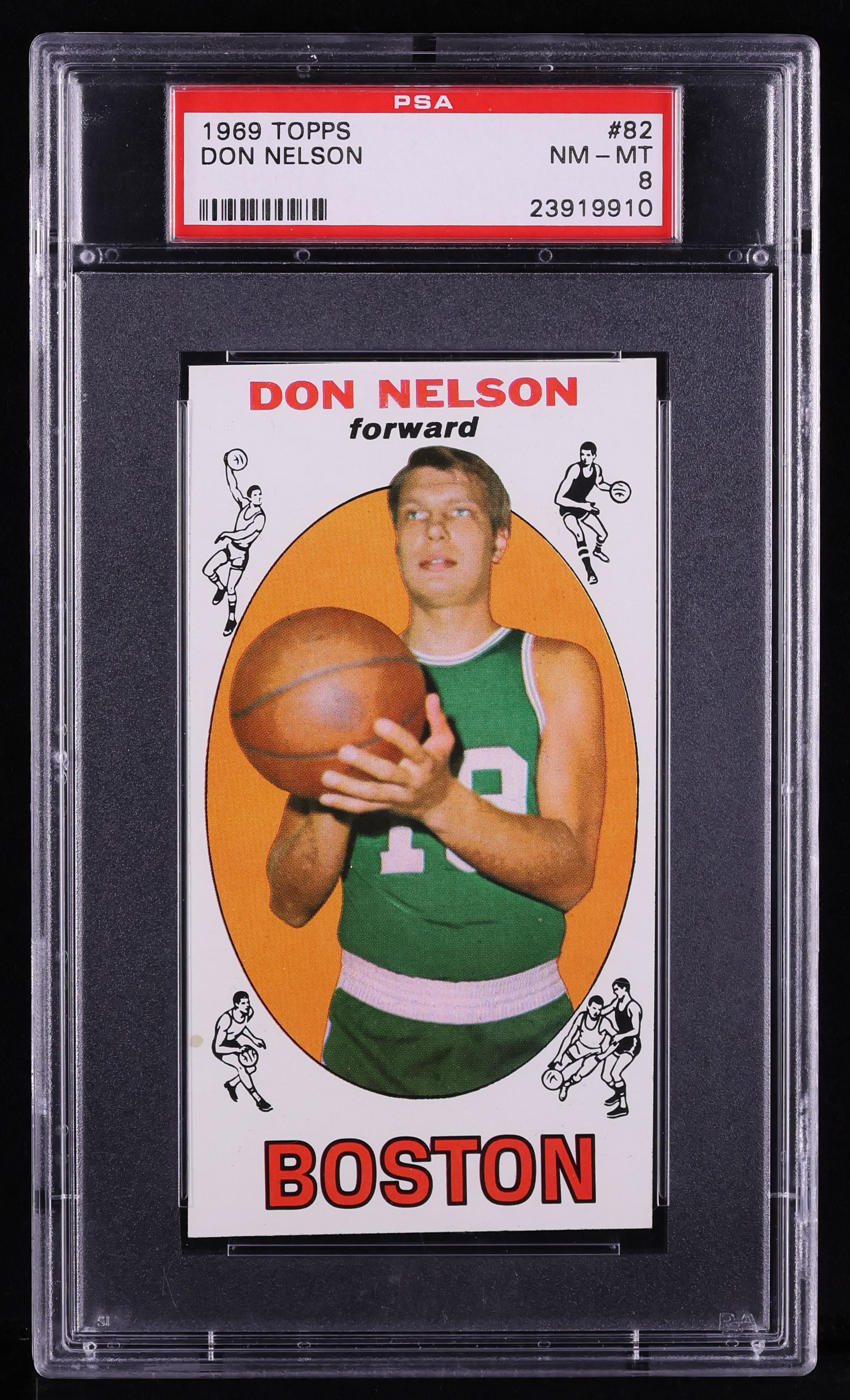 1969 Topps Basketball Don Nelson ROOKIE #82 PSA 8 NM-MT