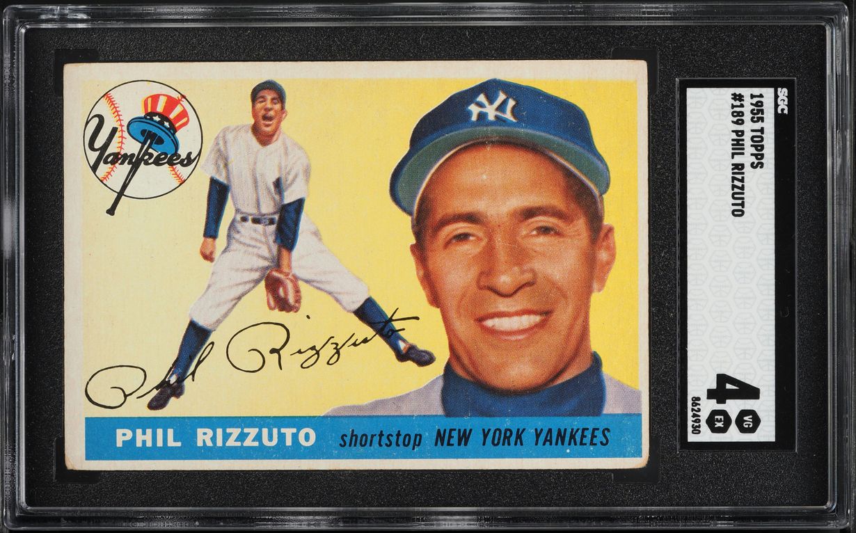 1955 Topps Phil Rizzuto #189 SGC 4 VGEX