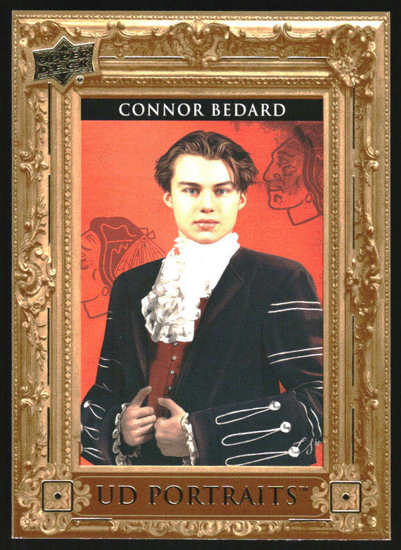 2023-24 Upper Deck UD Portraits #P60 Connor Bedard RC Rookie