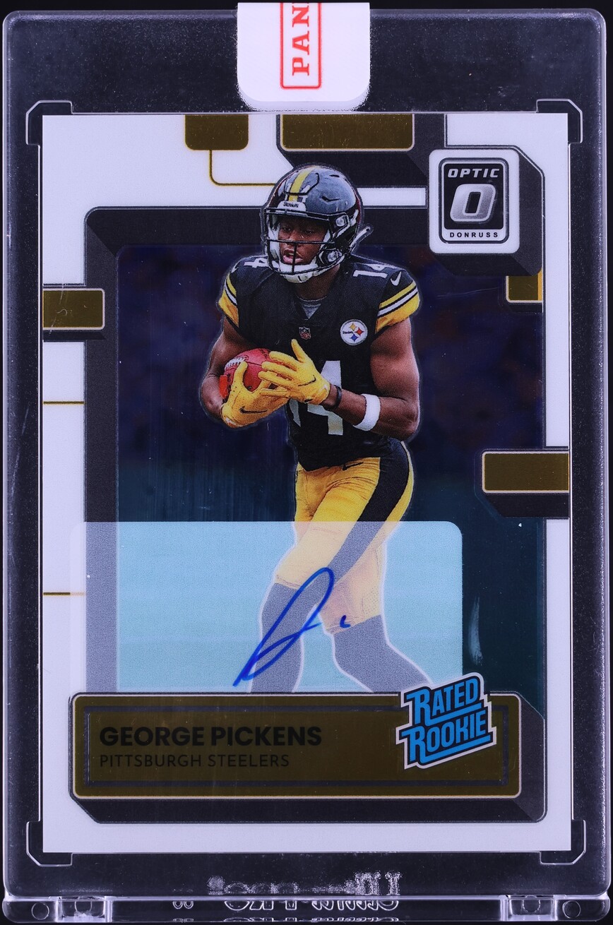 2022 Donruss Optic George Pickens ROOKIE AUTO /150 #223