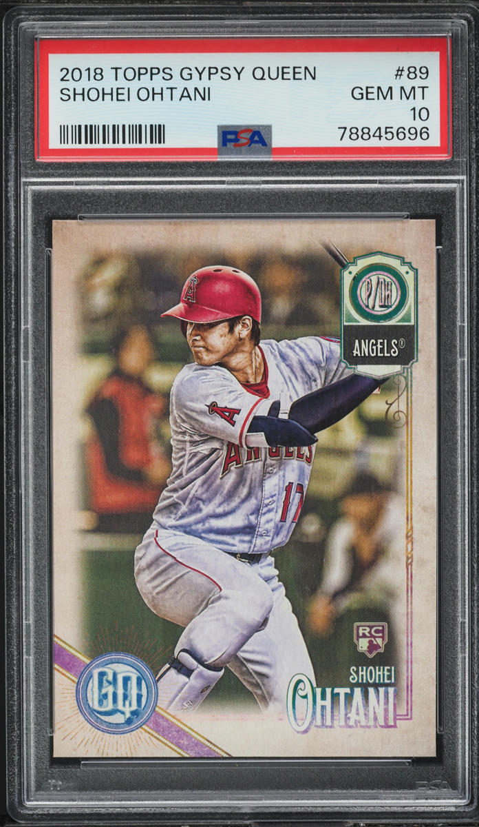 2018 Topps Gypsy Queen Shohei Ohtani ROOKIE #89 PSA 10 GEM MINT