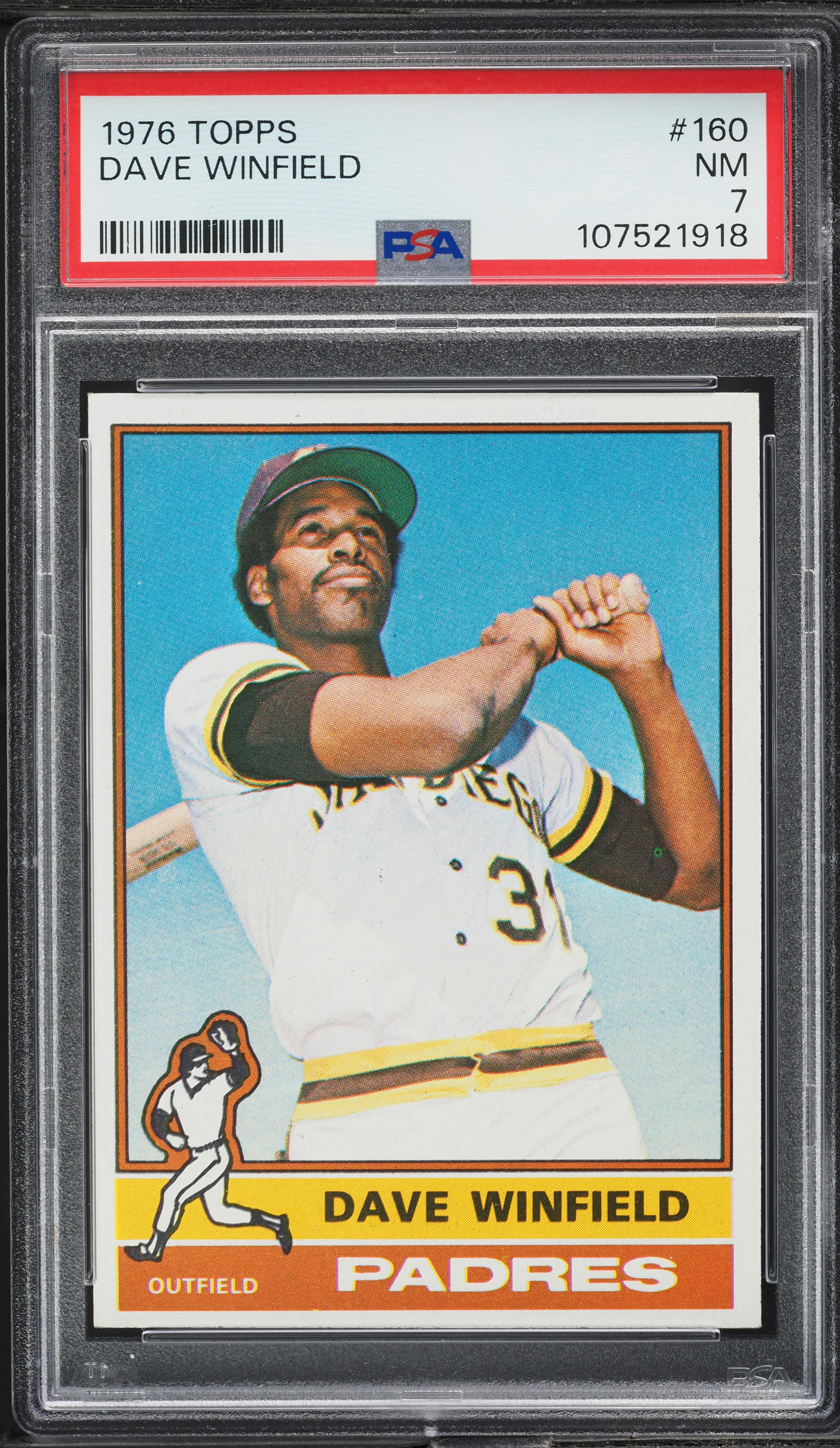 1976 Topps Dave Winfield #160 PSA 7 NRMT