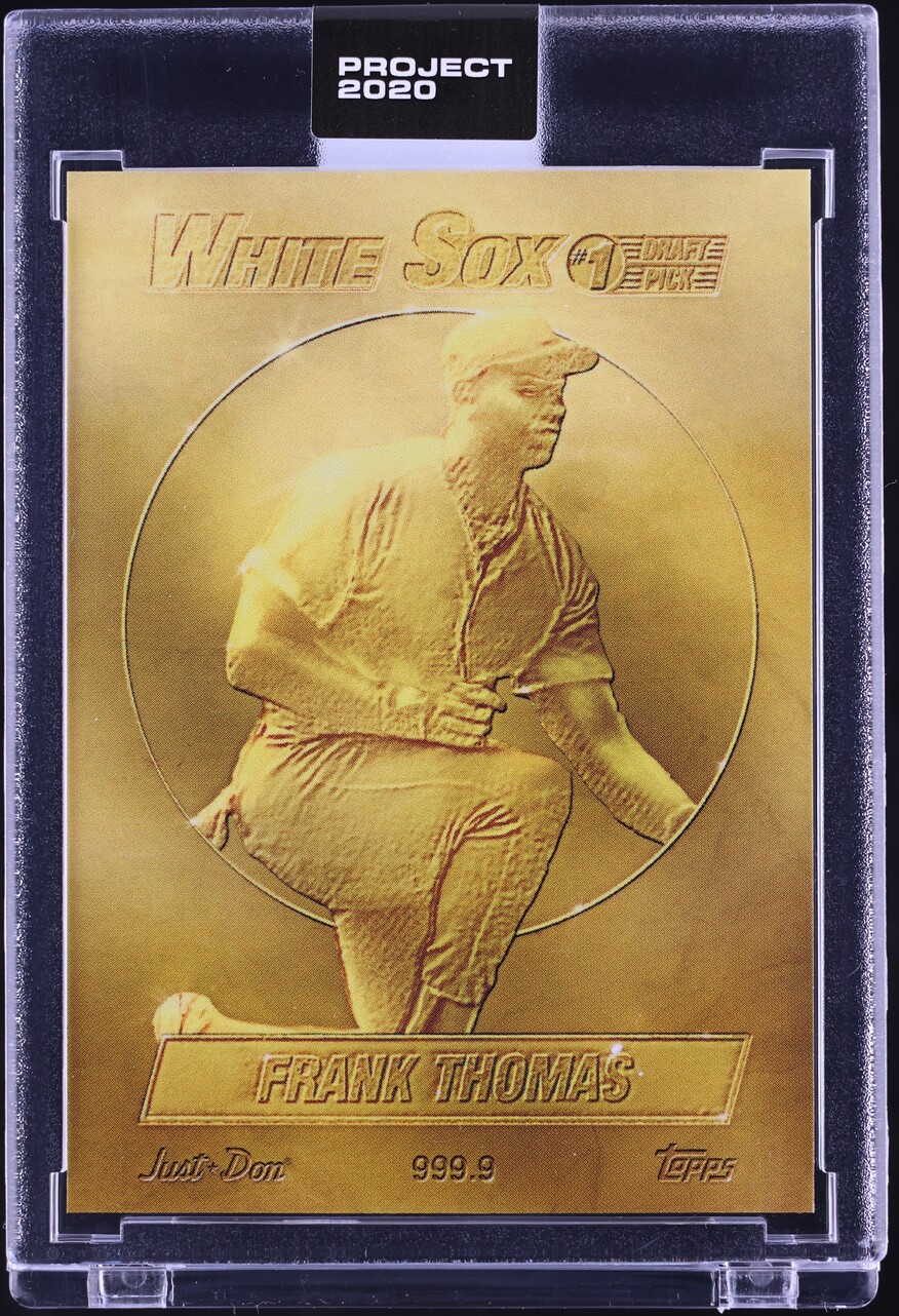 2020 Topps Project 2020 By Don C Frank Thomas #73