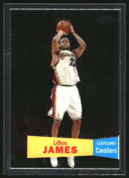 2007-08 Topps Chrome 1957 58 Variations #23 LeBron James
