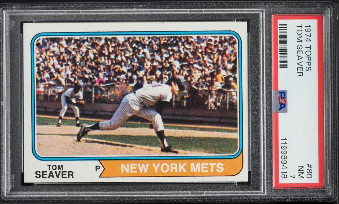 1974 Topps Tom Seaver #80 PSA 7 NRMT