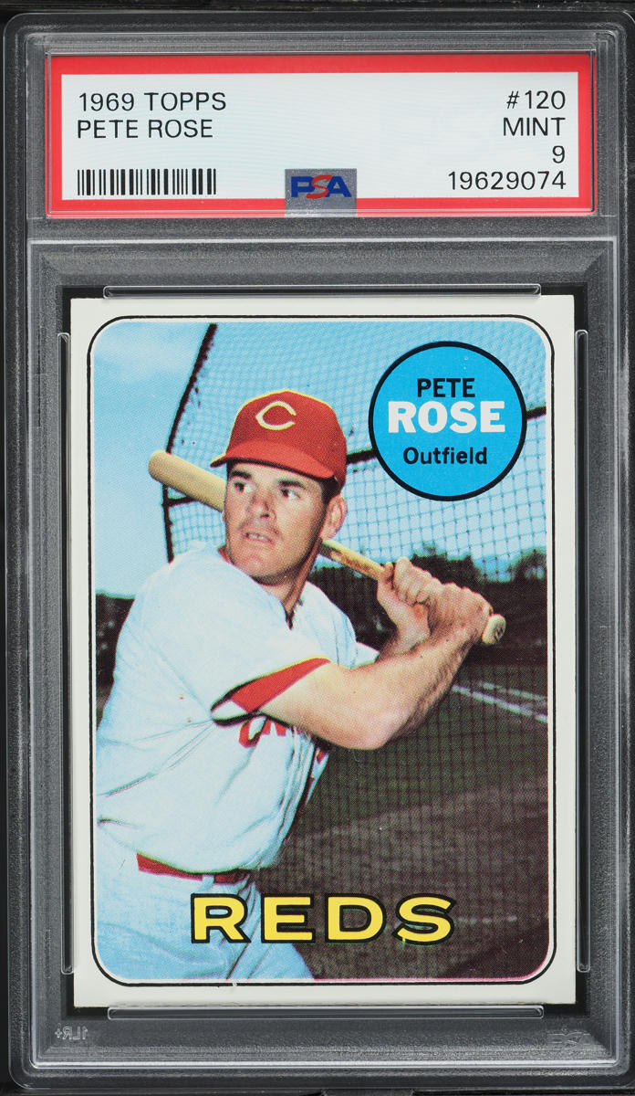 1970 Topps Pete Rose #580 PSA 9 MINT