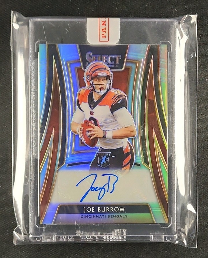 2019 Select XRC '20 Silver Prizm Joe Burrow ROOKIE AUTO /49 #321 MBA AUTH