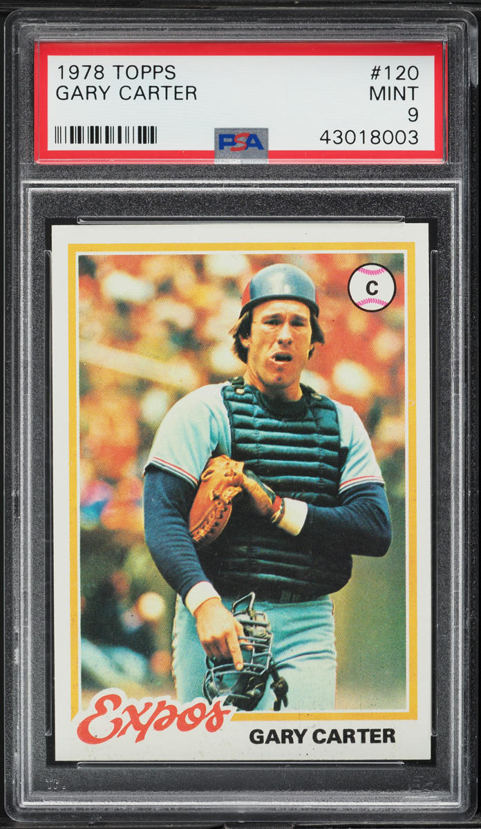 1978 Topps Gary Carter #120 PSA 9 MINT