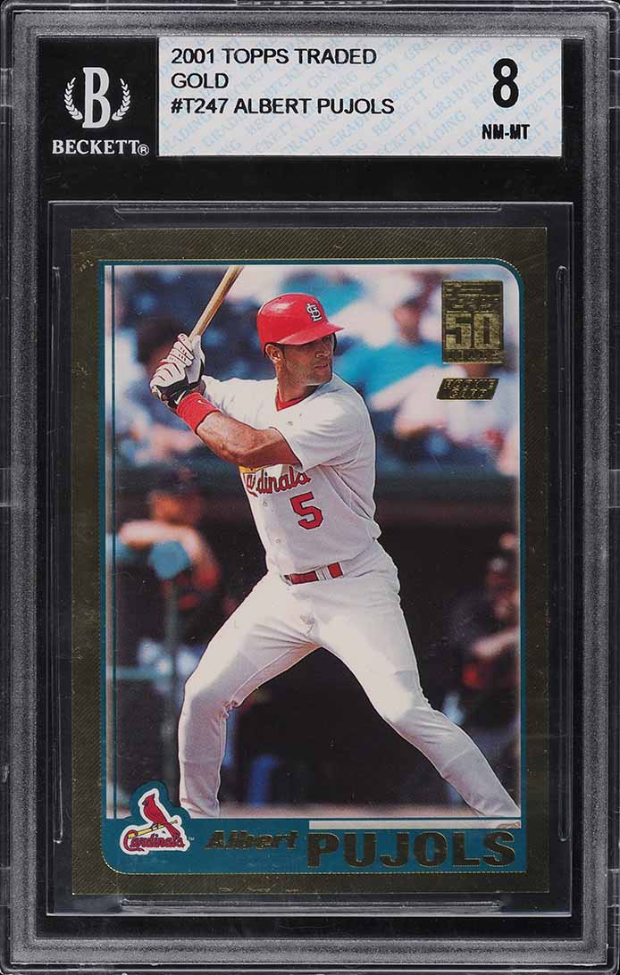 Albert Pujols 2001 Topps Traded #T247 Gold /2001 Price Guide