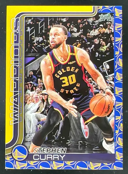 2025-26 Topps Team Color Border Variation #135 Stephen Curry