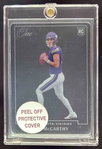 2024 Panini One Blank Slate #BS-JMY J.J. McCarthy RC