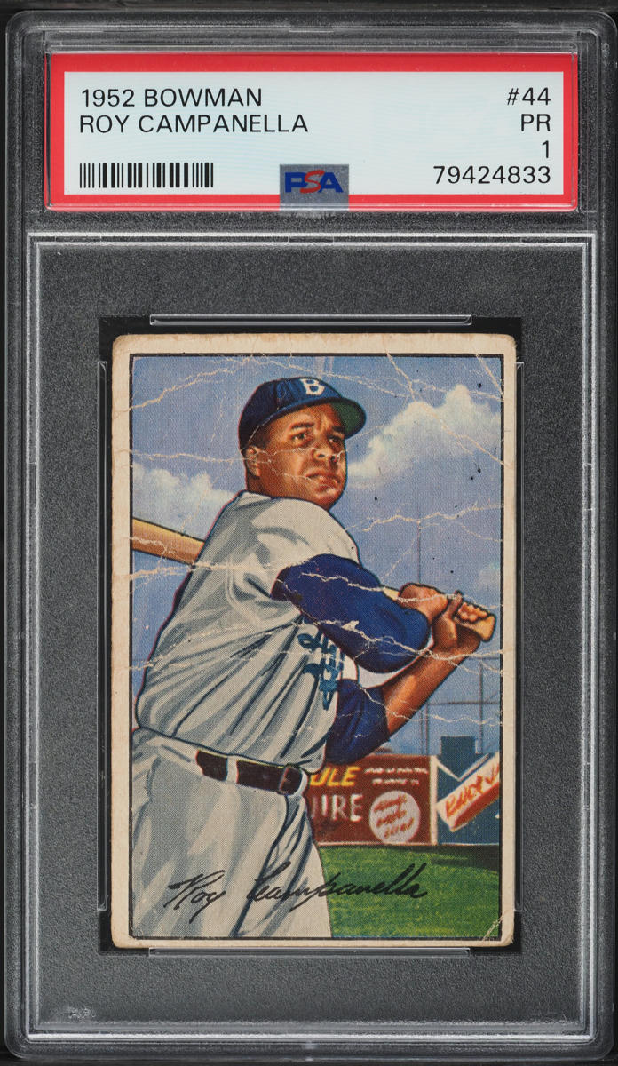 1952 Bowman Roy Campanella #44 PSA 1 PR