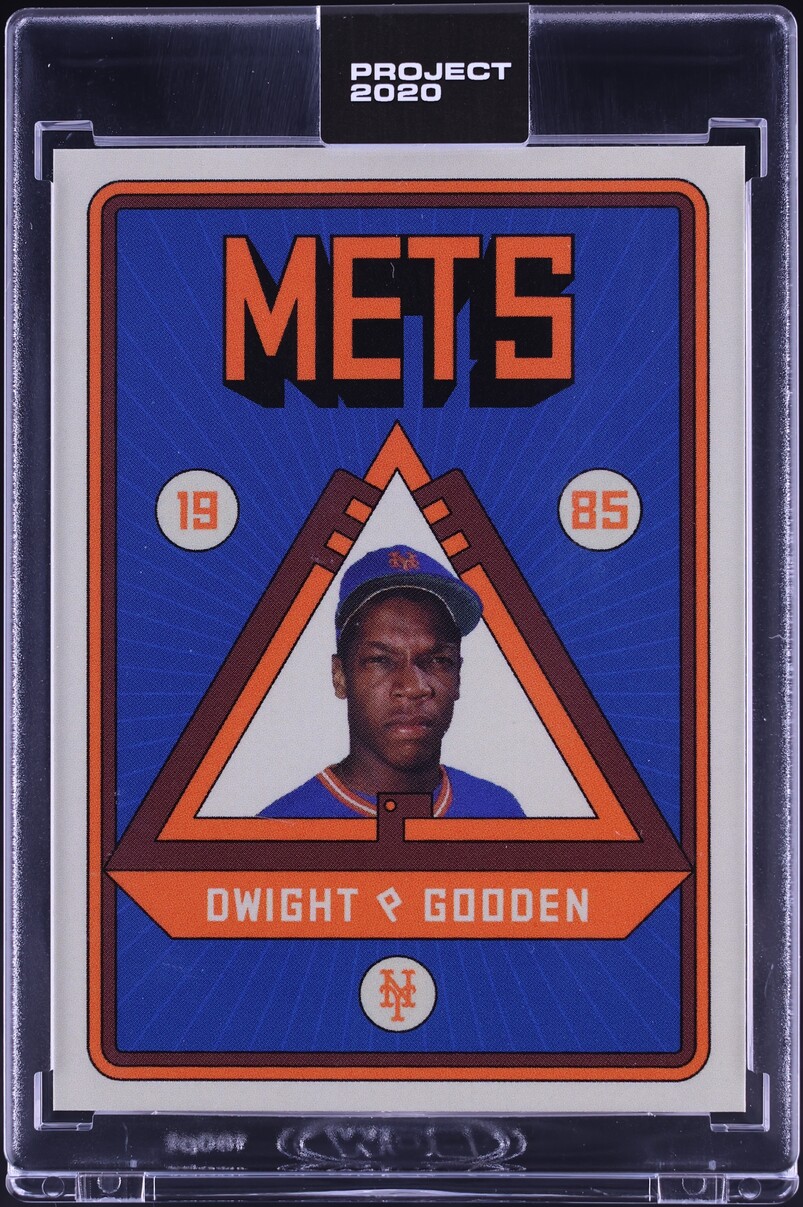 2020 Topps Project 2020 By Grotesk Dwight Gooden #106