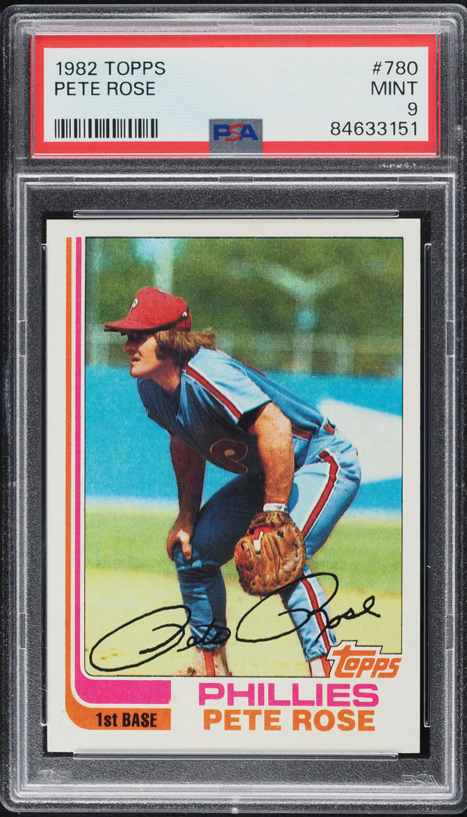 1982 Topps Pete Rose #780 PSA 9 MINT