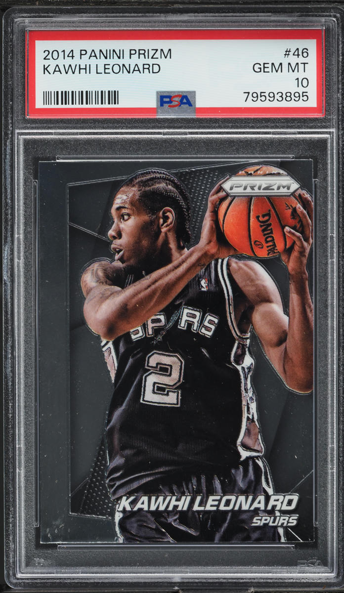 2014 Panini Prizm Kawhi Leonard #46 PSA 10 GEM MINT
