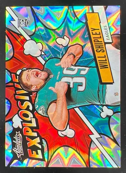 2024 Panini Absolute Explosive #EX-WSY Will Shipley RC