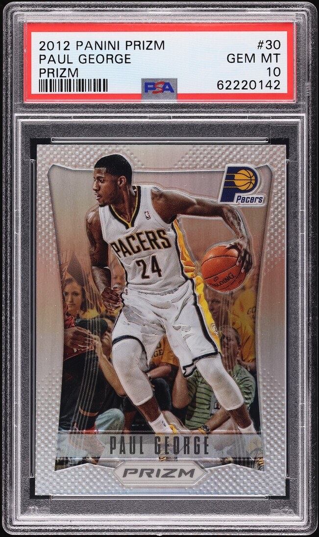 2012 Panini Prizm Silver Paul George #30 PSA 10 GEM MINT