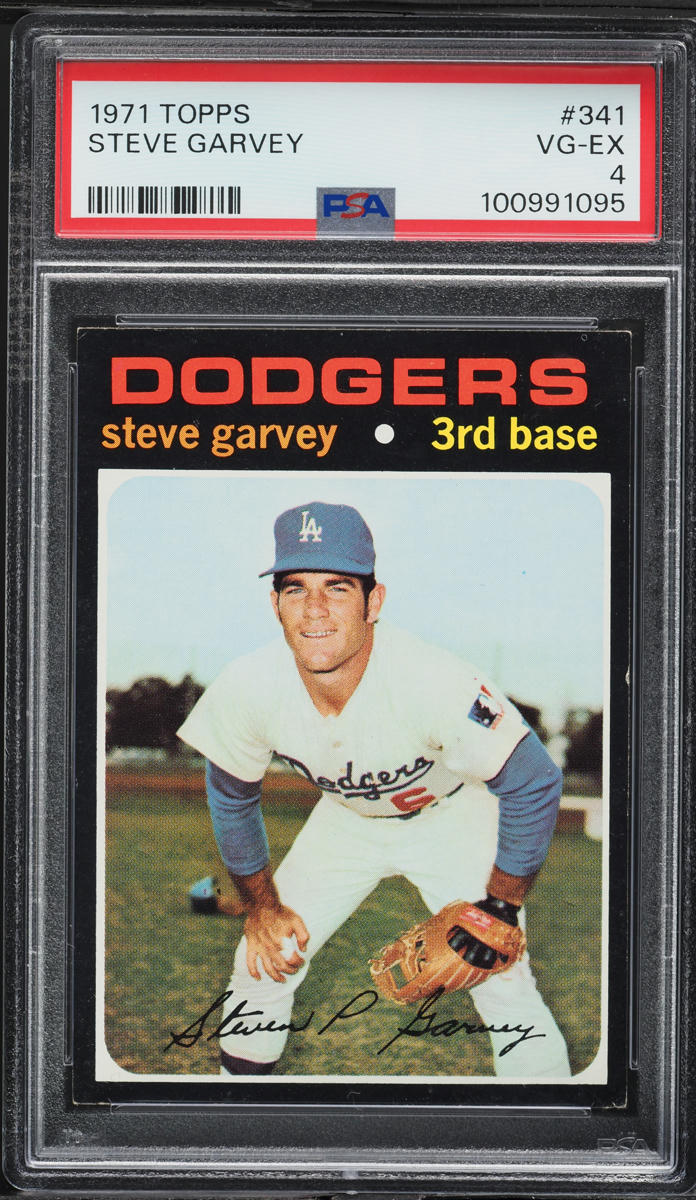 1971 Topps Steve Garvey ROOKIE #341 PSA 4 VGEX