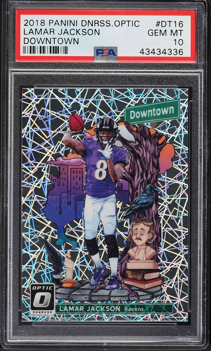 Lamar Jackson #16 2018 Panini Immaculate Collection Football Rookie Soles