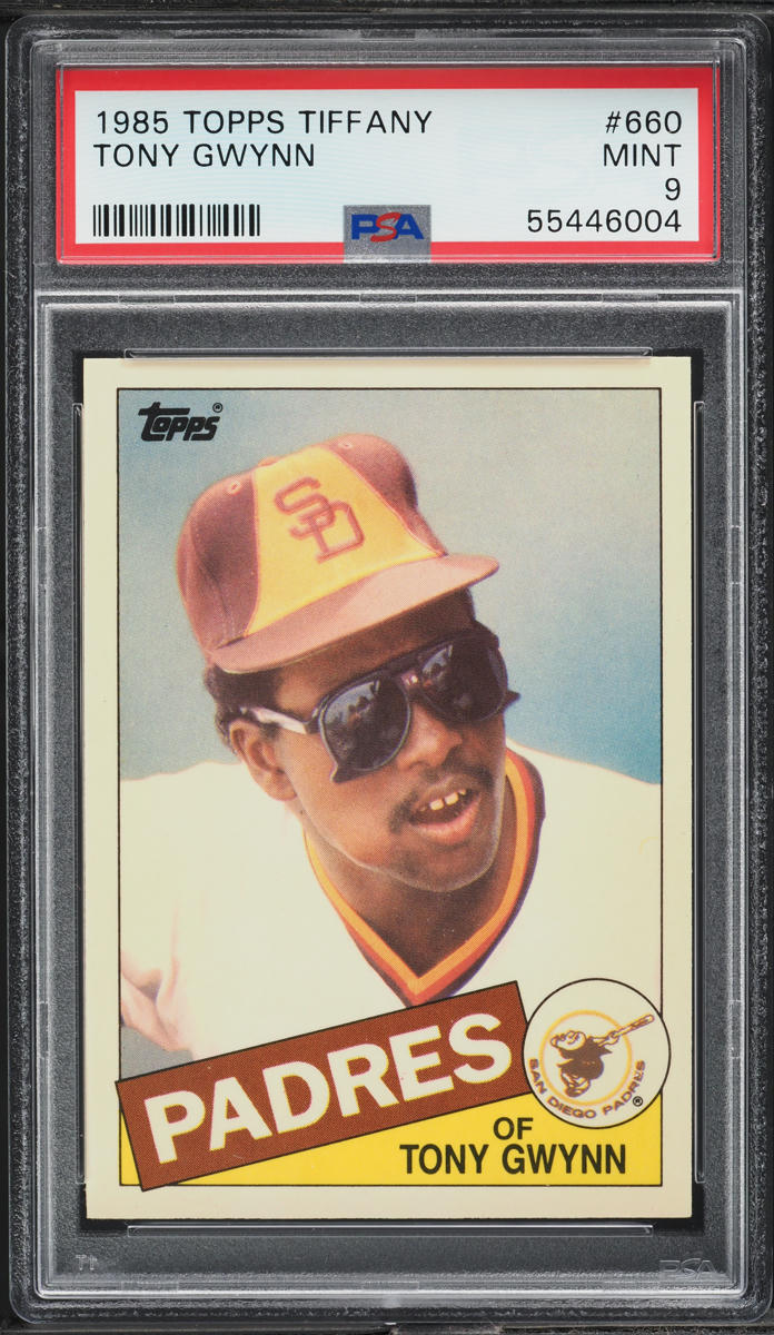 1985 Topps Tiffany Tony Gwynn #660 PSA 9 MINT