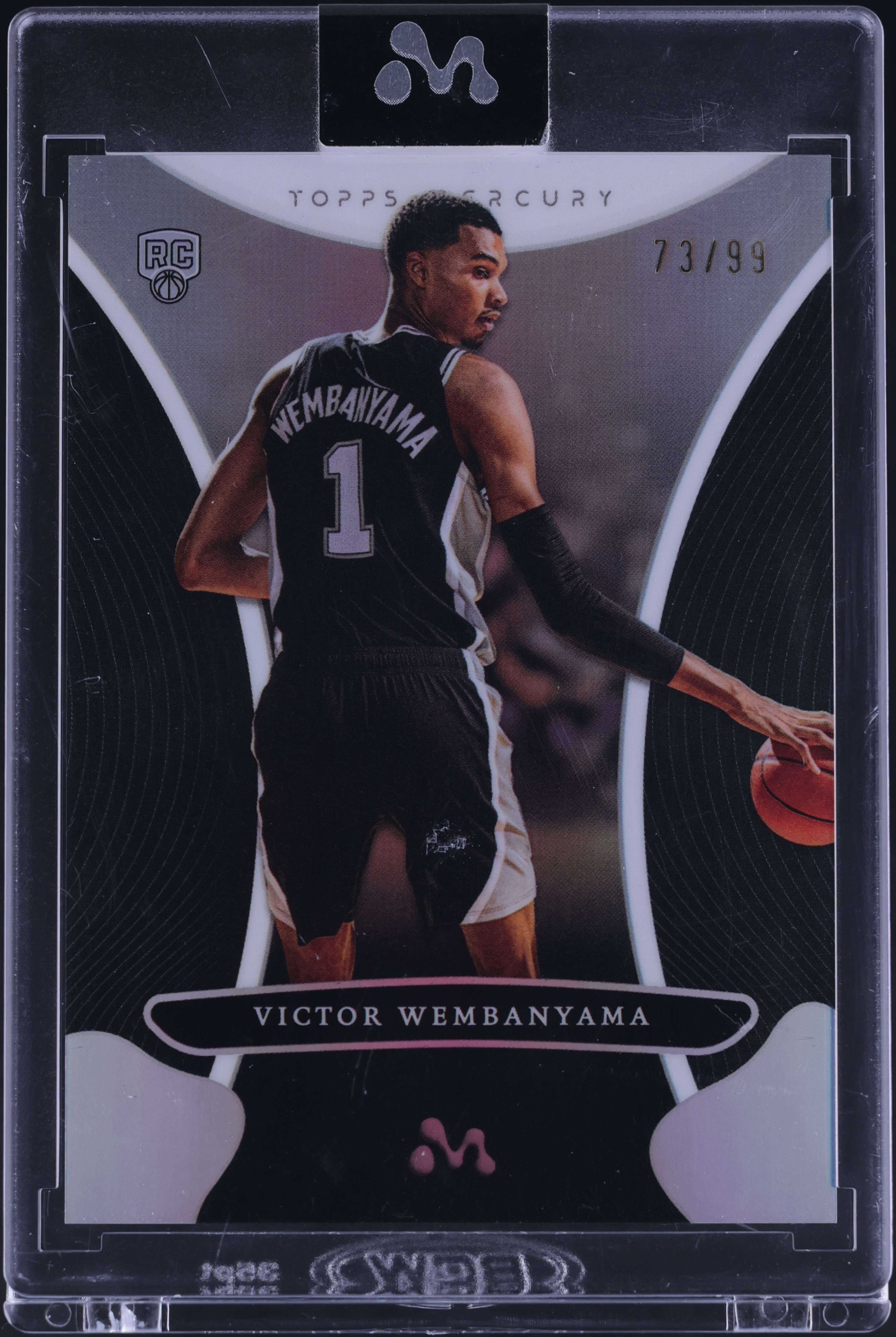2023 Topps Mercury Refractor Victor Wembanyama ROOKIE /99 #19