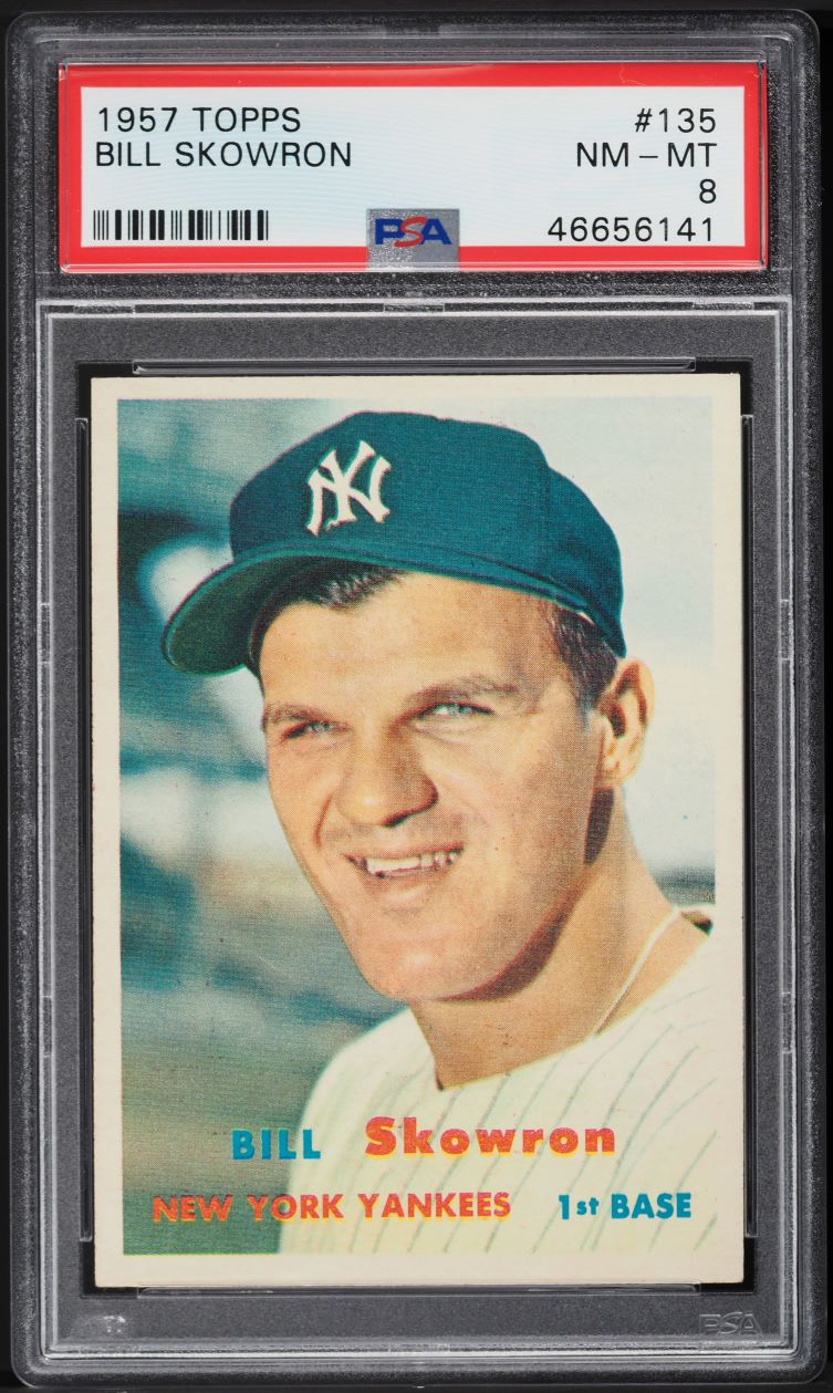 1957 Topps Bill Skowron #135 PSA 8 NM-MT