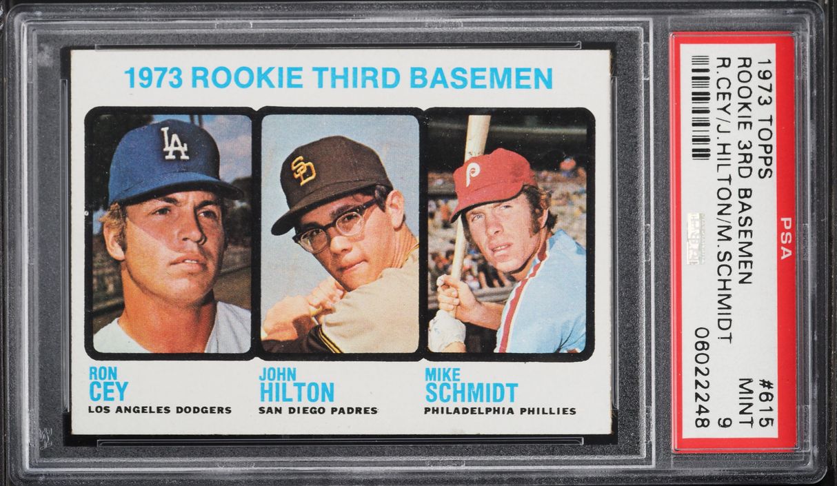 1973 Topps Mike Schmidt ROOKIE #615 PSA 9 MINT