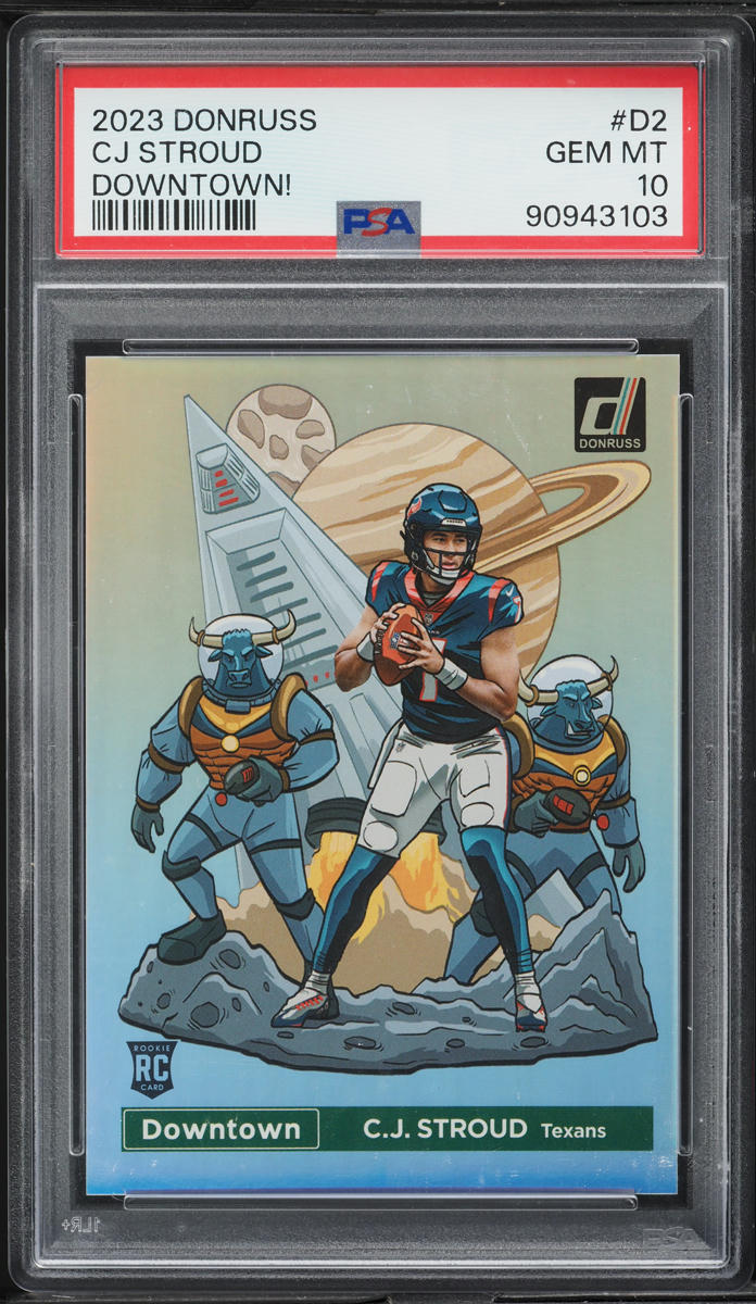 2023 Donruss Downtown C.J. Stroud ROOKIE #D-2 PSA 10 GEM MINT