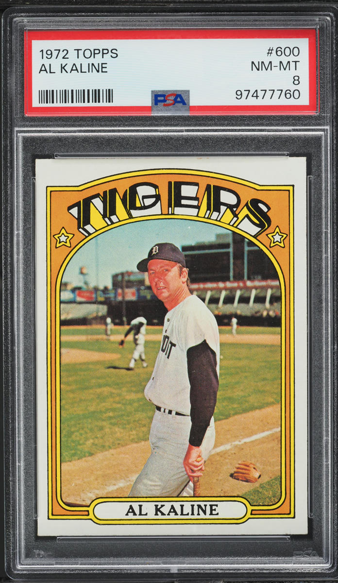 1972 Topps Al Kaline #600 PSA 8 NM-MT