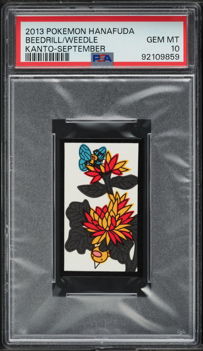 Beedrill/Weedle 2013 Japanese Hanafuda Kanto September Price Guide ...