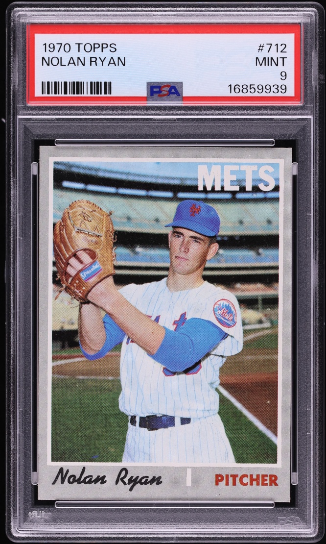 1970 Topps Nolan Ryan #712 PSA 9 MINT