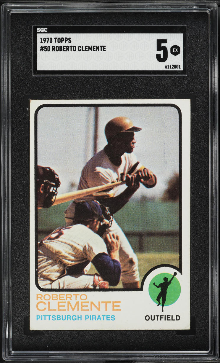 1973 Topps Roberto Clemente #50 SGC 5 EX