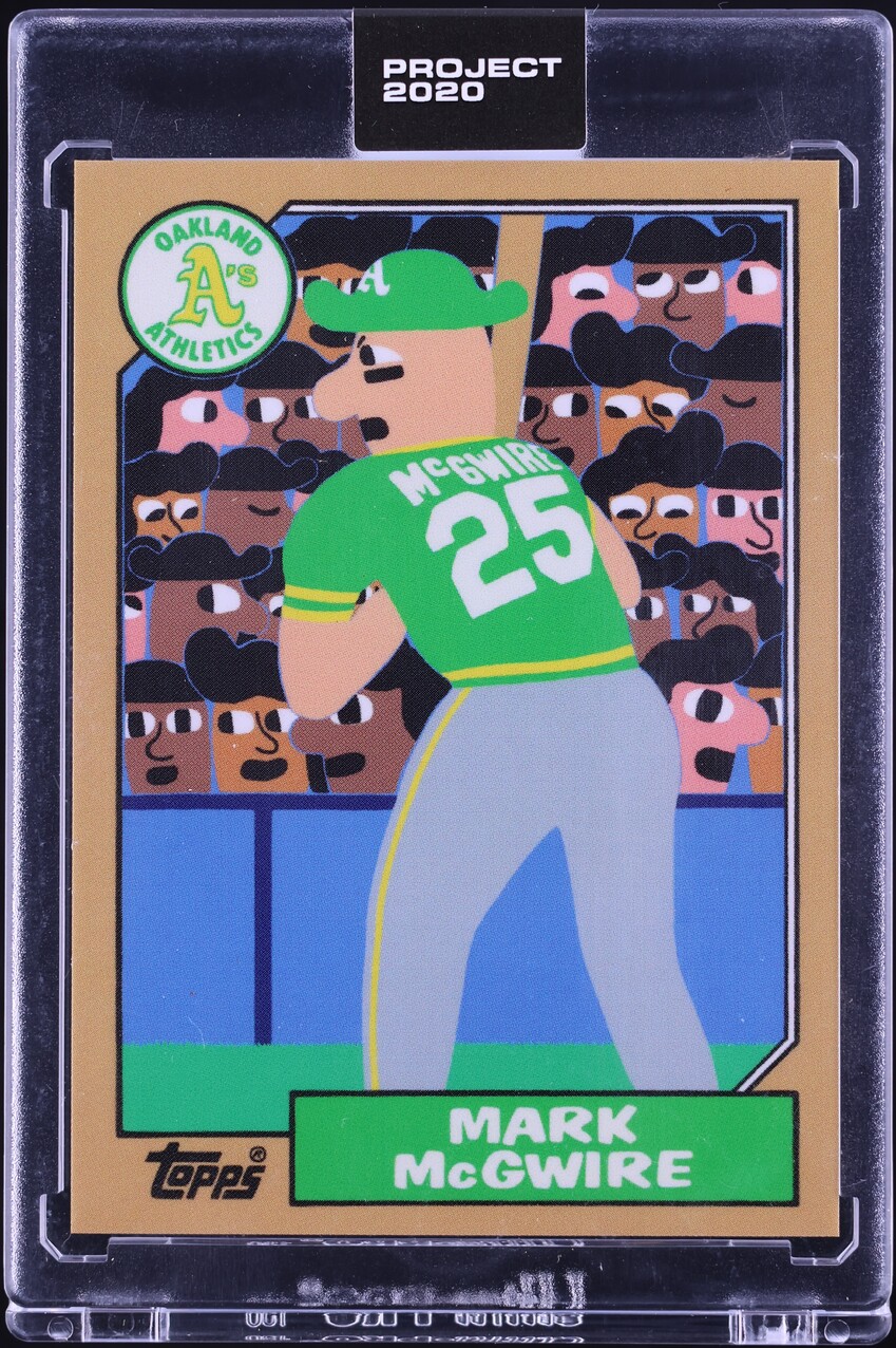 2020 Topps Project 2020 By Keith Shore Mark McGwire #28