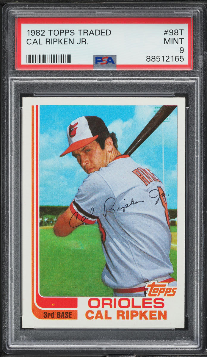 1982 Topps Traded Cal Ripken Jr. ROOKIE #98T PSA 9 MINT