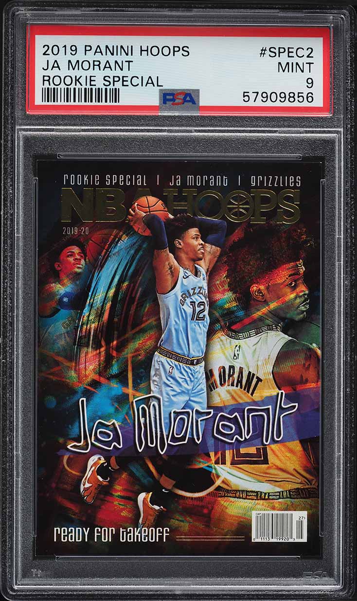 2019 Hoops Special Ja Morant ROOKIE #SPEC2 PSA 9 MINT