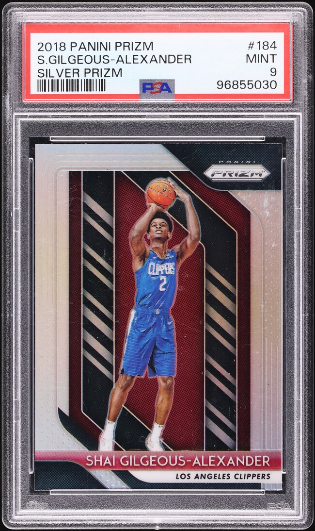 Shai Gilgeous-Alexander 2018 Prizm #184 Silver Price Guide