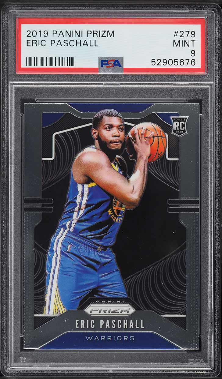 2019 Panini Prizm Eric Paschall ROOKIE #279 PSA 9 MINT
