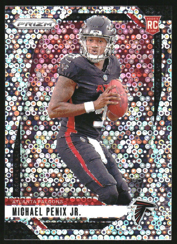 2024 Panini Prizm No Huddle Prizm #378 Michael Penix Jr. RC