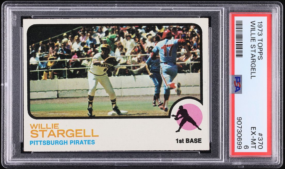 1973 Topps Willie Stargell #370 PSA 6 EXMT
