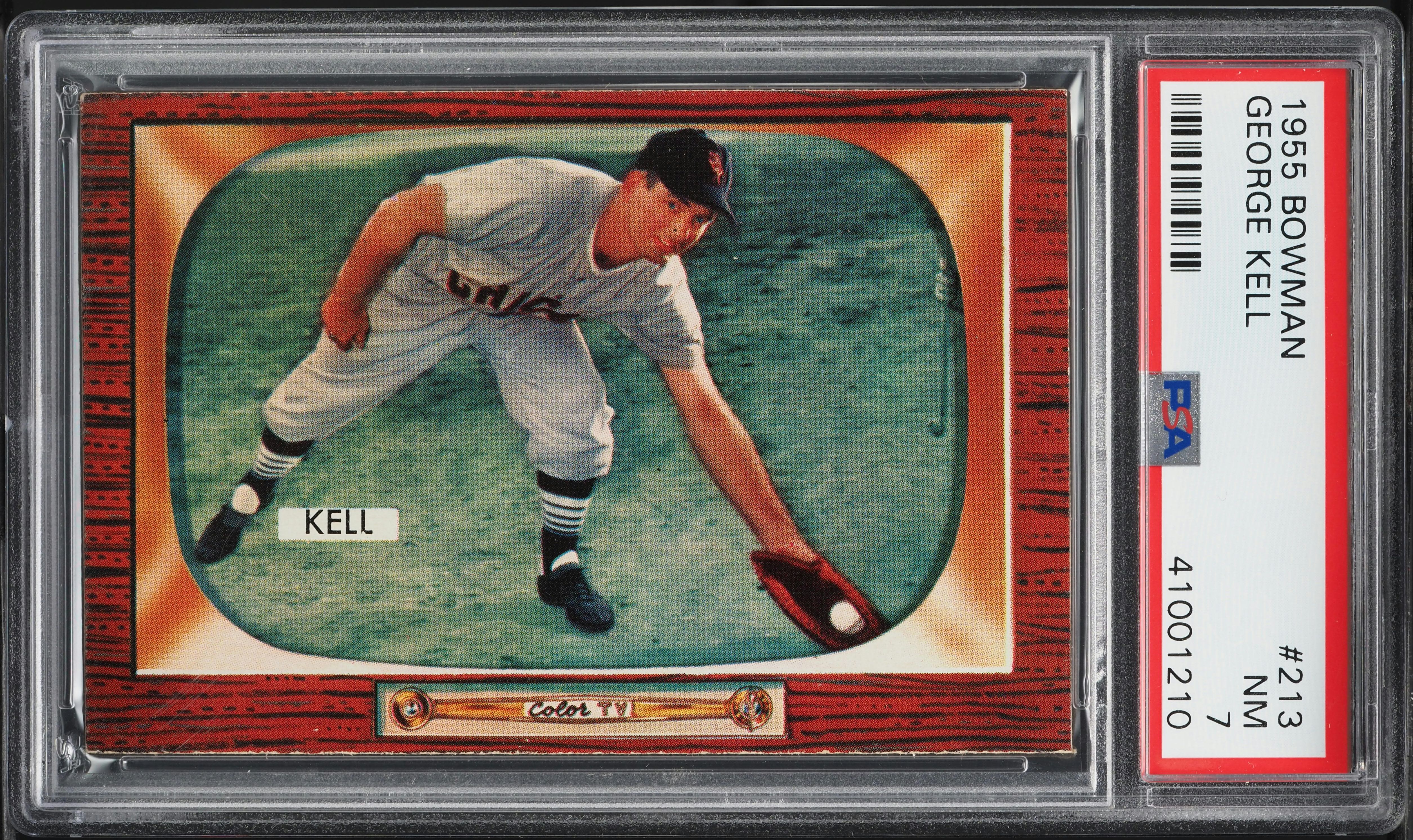 1955 Bowman George Kell #213 PSA 7 NRMT