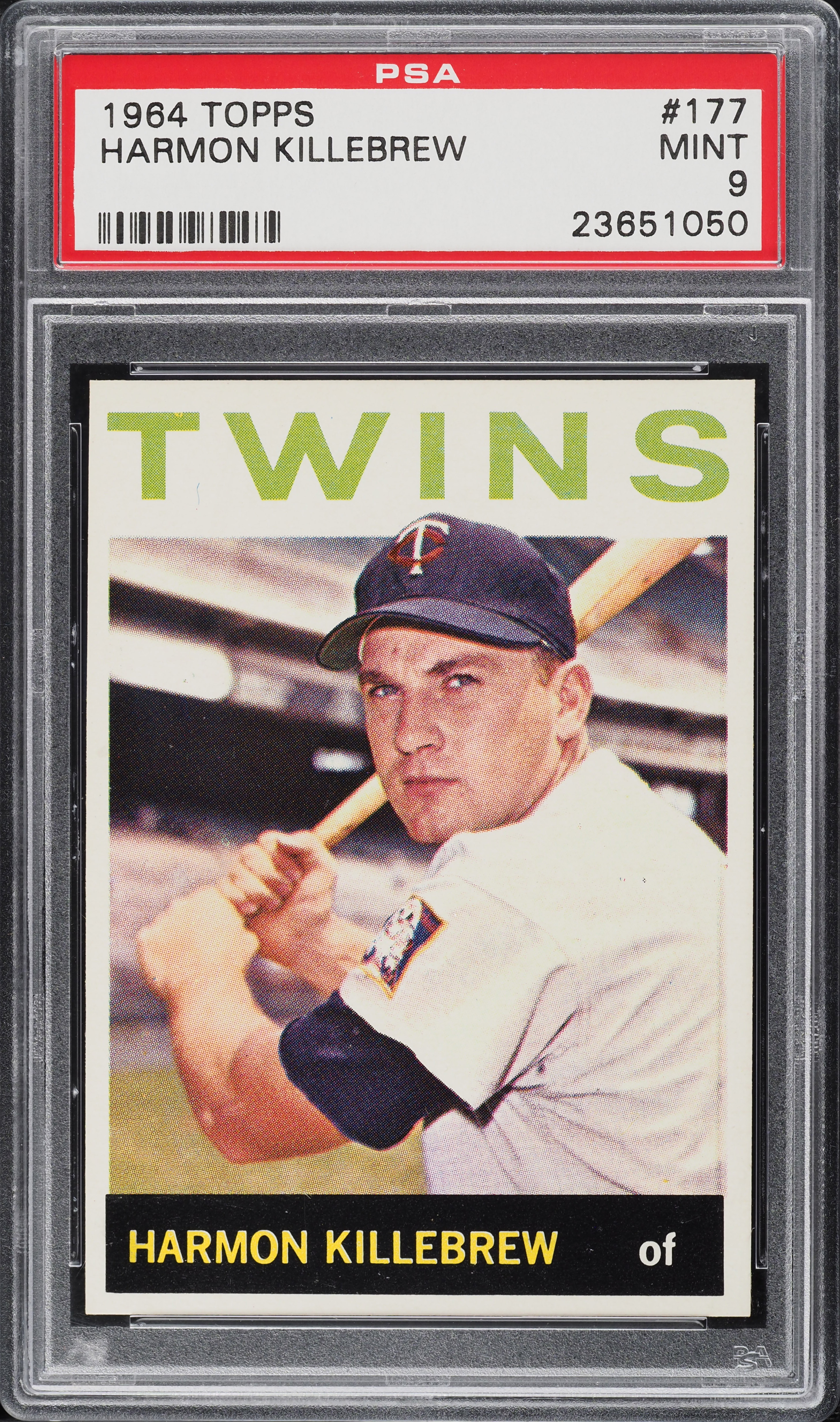 1964 Topps Harmon Killebrew #177 PSA 9 MINT