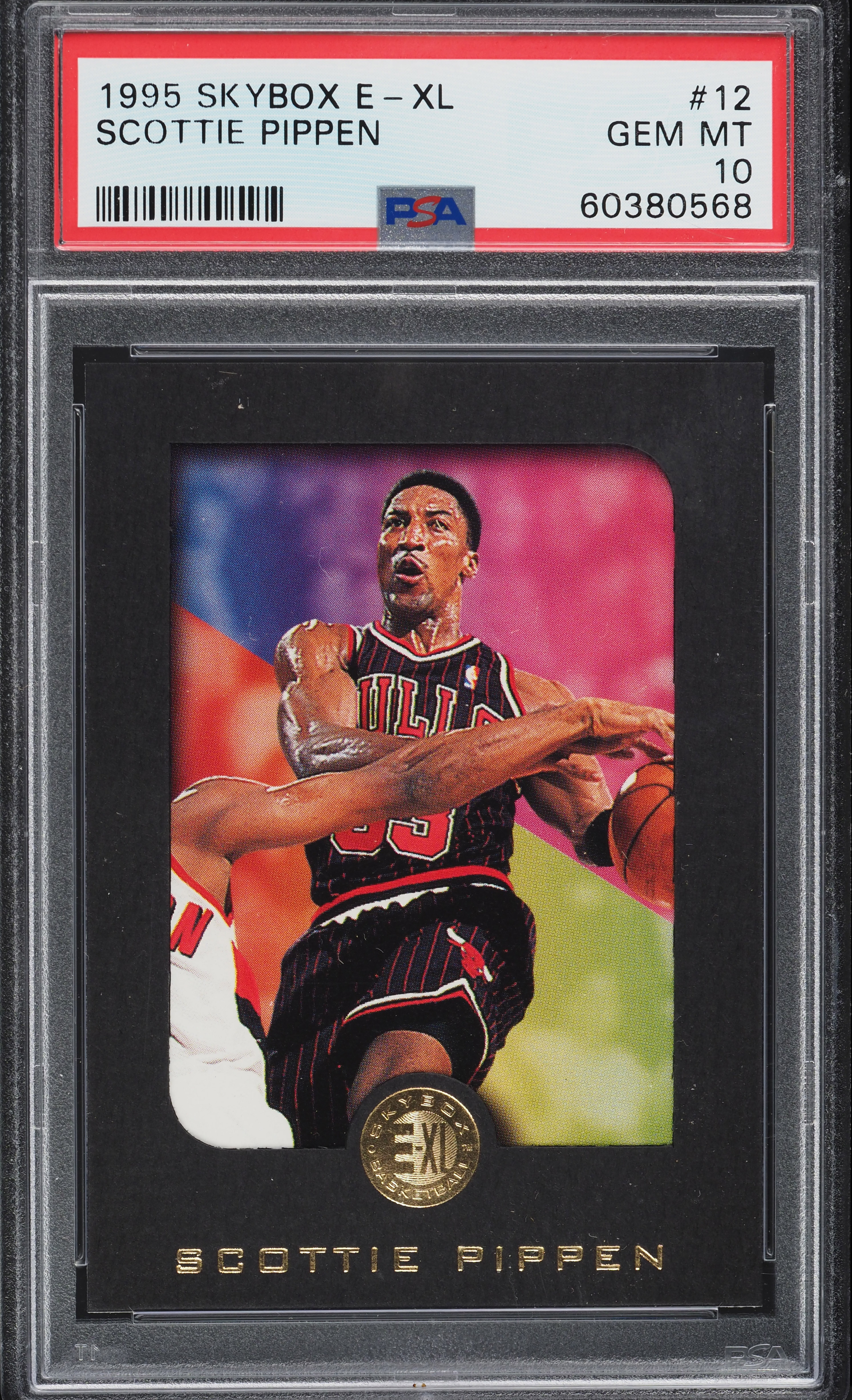 1995 Skybox E-XL Scottie Pippen #12 PSA 10 GEM MINT