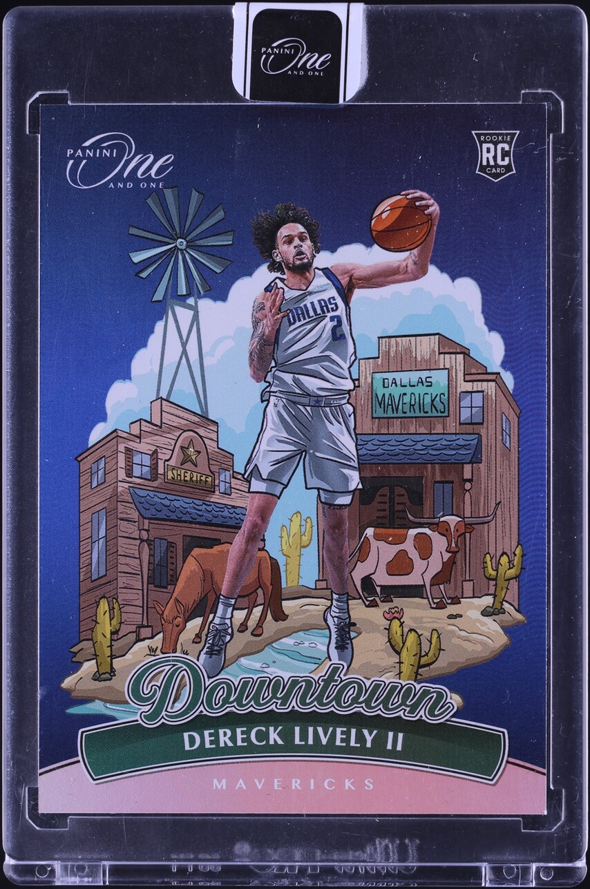 2023 Panini One And One Downtown Dereck Lively II ROOKIE #9