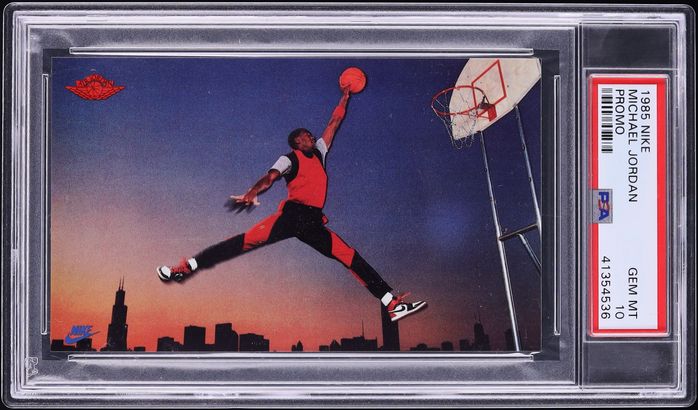 1985 Nike Promo Michael Jordan ROOKIE PSA 10 GEM MINT