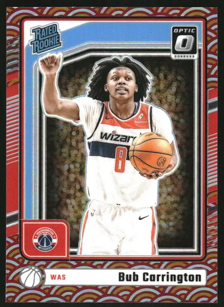 2024-25 Panini Donruss Optic Rated Rookie Photon #273 Bub Carrington RC