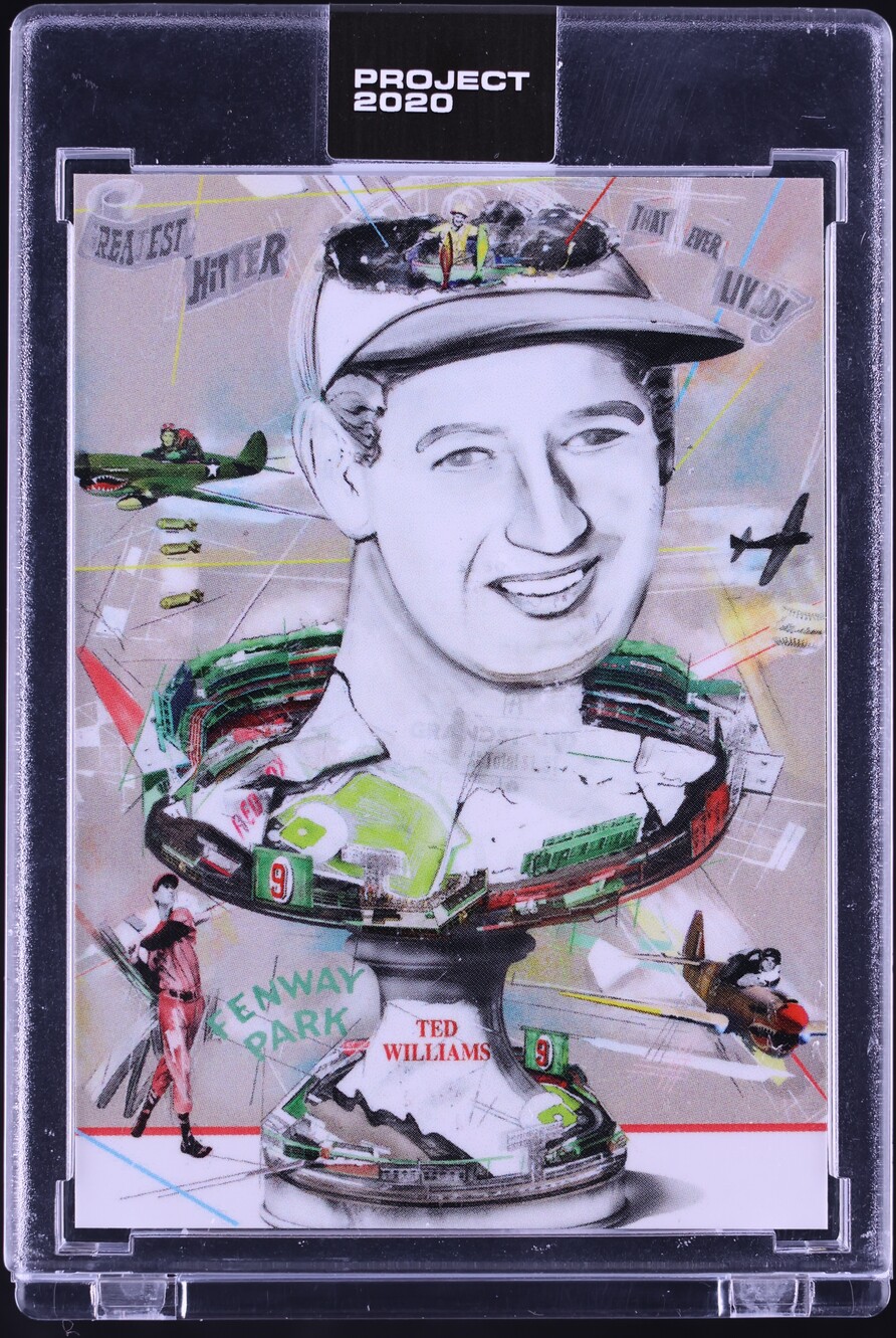 2020 Topps Project 2020 By Andrew Thiele Ted Williams #158