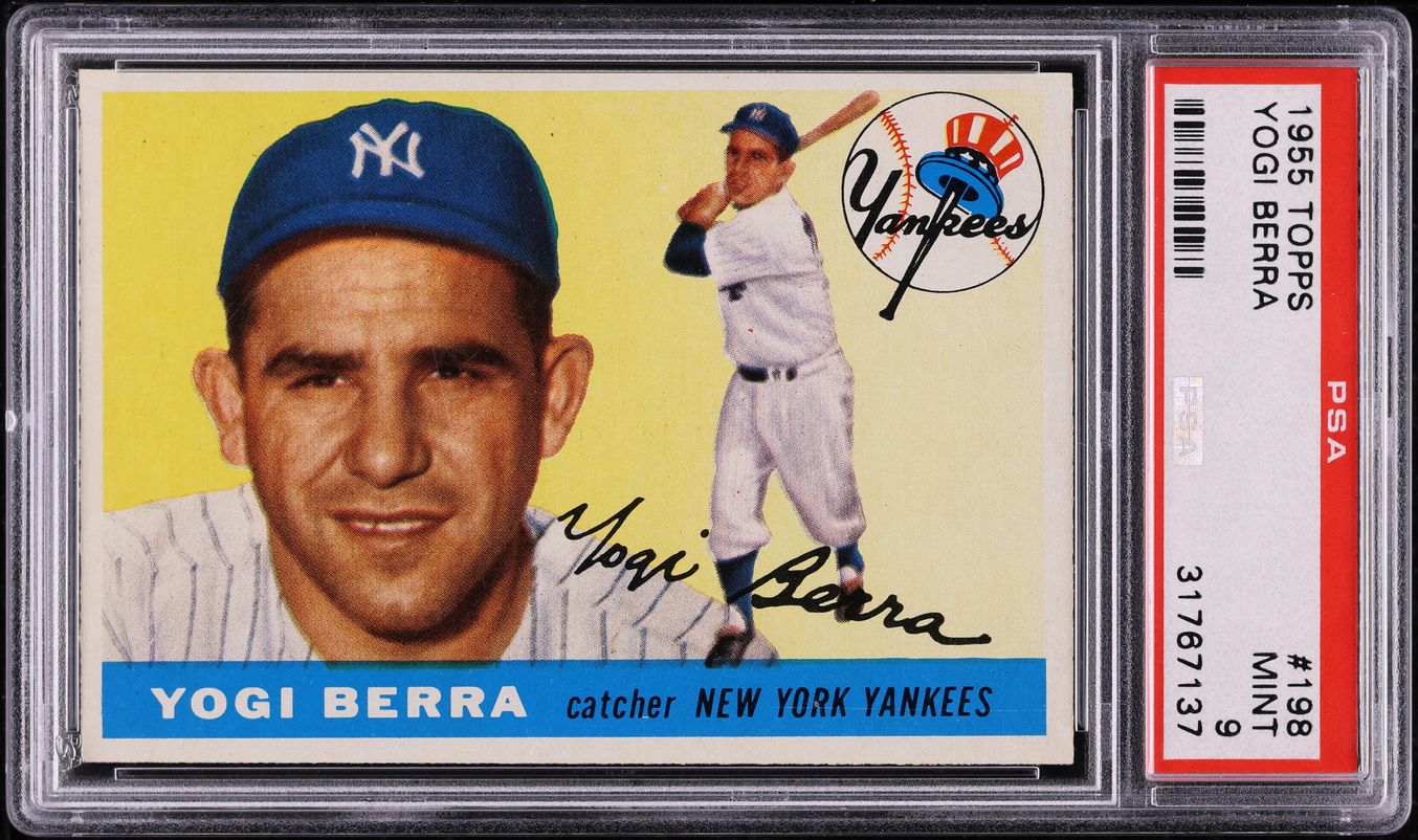 1955 Topps Yogi Berra #198 PSA 9 MINT