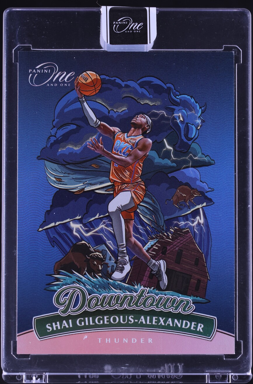 2023 Panini One And One Downtown Shai Gilgeous-Alexander #4