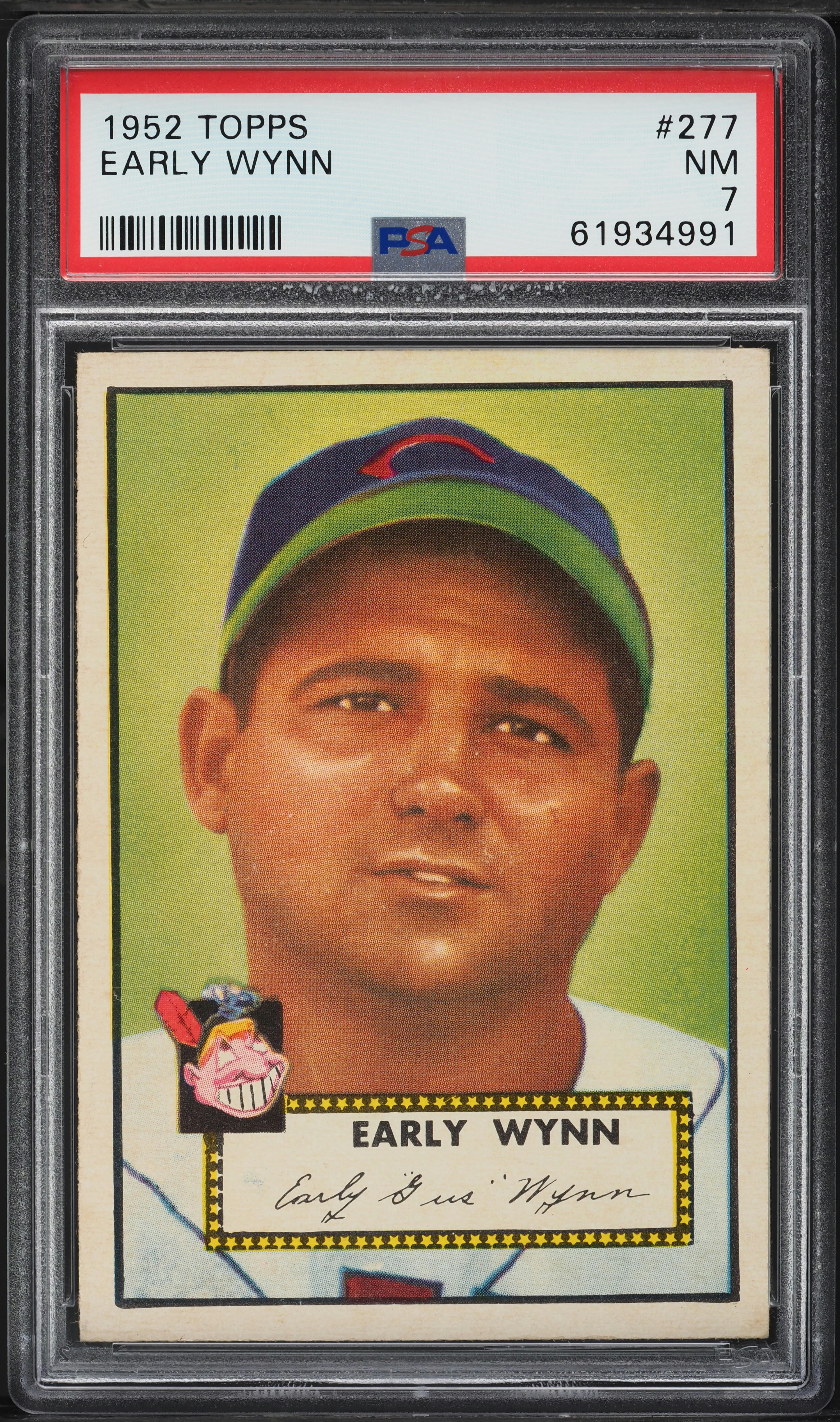 1952 Topps Early Wynn #277 PSA 7 NRMT (PWCC-A)
